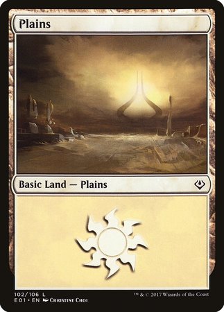 Plains (102) [Archenemy: Nicol Bolas] | Cracking-Singles