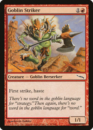 Goblin Striker [Mirrodin] | Cracking-Singles