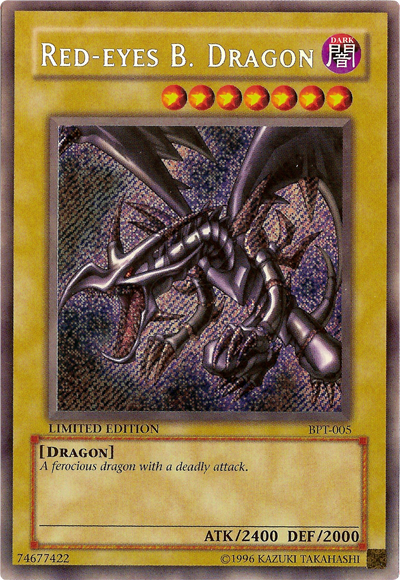 Red-Eyes B. Dragon [BPT-005] Secret Rare | Cracking-Singles