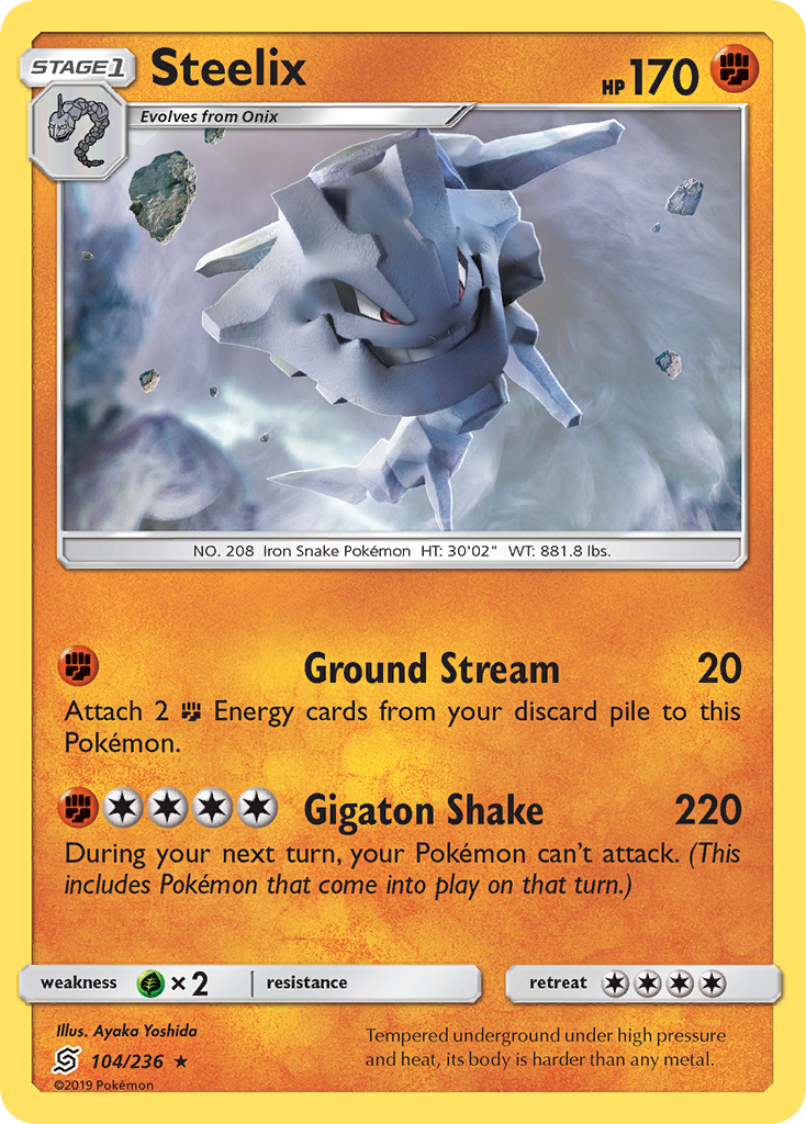 Steelix (104/236) [Sun & Moon: Unified Minds] | Cracking-Singles