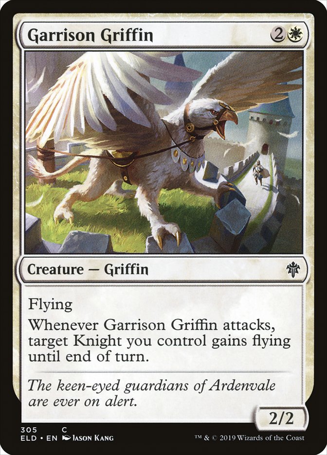 Garrison Griffin [Throne of Eldraine] | Cracking-Singles