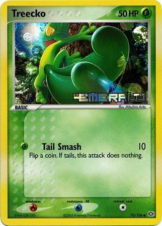 Treecko (70/106) (Stamped) [EX: Emerald] | Cracking-Singles