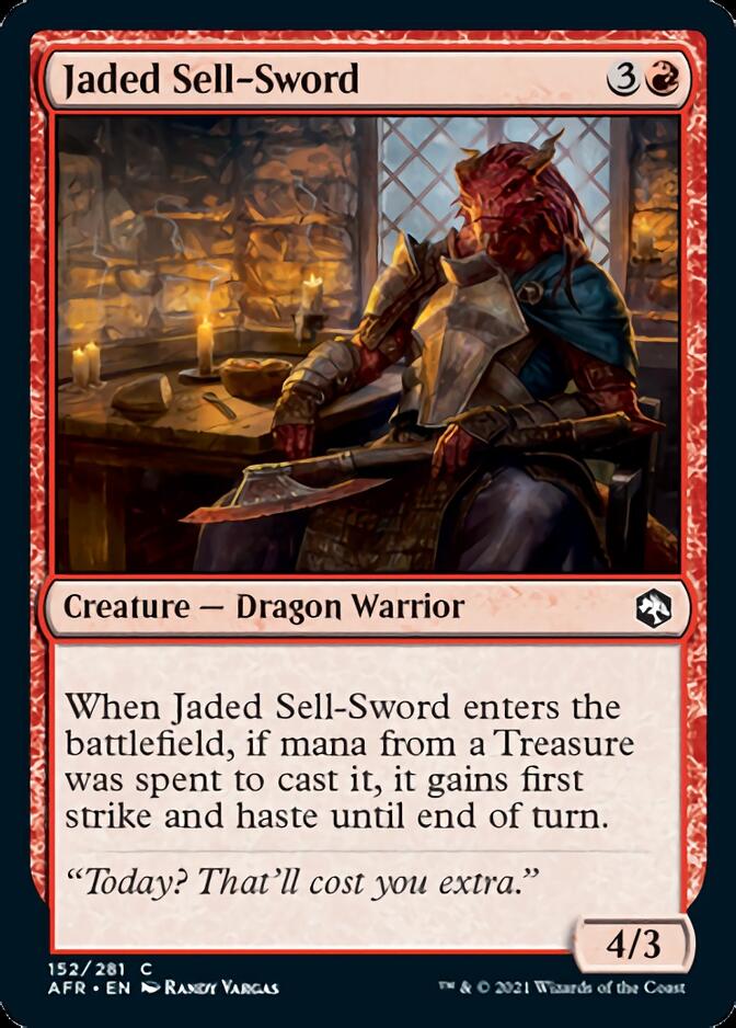 Jaded Sell-Sword [Dungeons & Dragons: Adventures in the Forgotten Realms] | Cracking-Singles