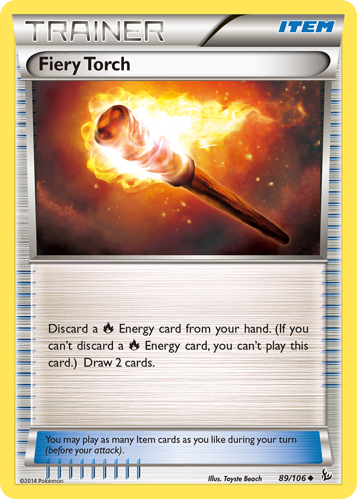 Fiery Torch (89/106) [XY: Flashfire] | Cracking-Singles