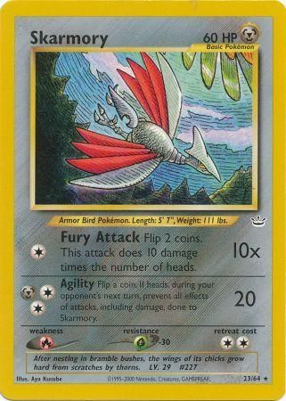 Skarmory (23/64) [Neo Revelation Unlimited] | Cracking-Singles