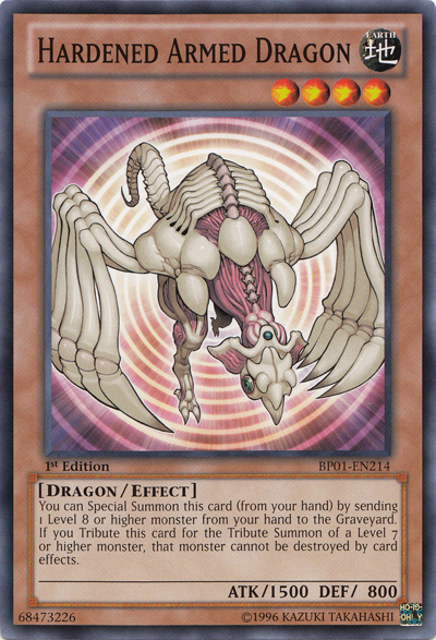 Hardened Armed Dragon [BP01-EN214] Common | Cracking-Singles