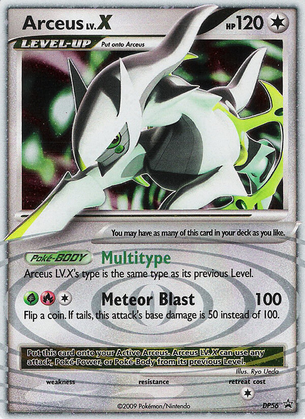 Arceus LV.X (DP56) [Diamond & Pearl: Black Star Promos] | Cracking-Singles