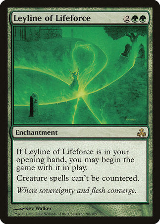 Leyline of Lifeforce [Guildpact] | Cracking-Singles