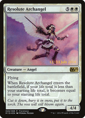 Resolute Archangel [Magic 2015 Promos] | Cracking-Singles