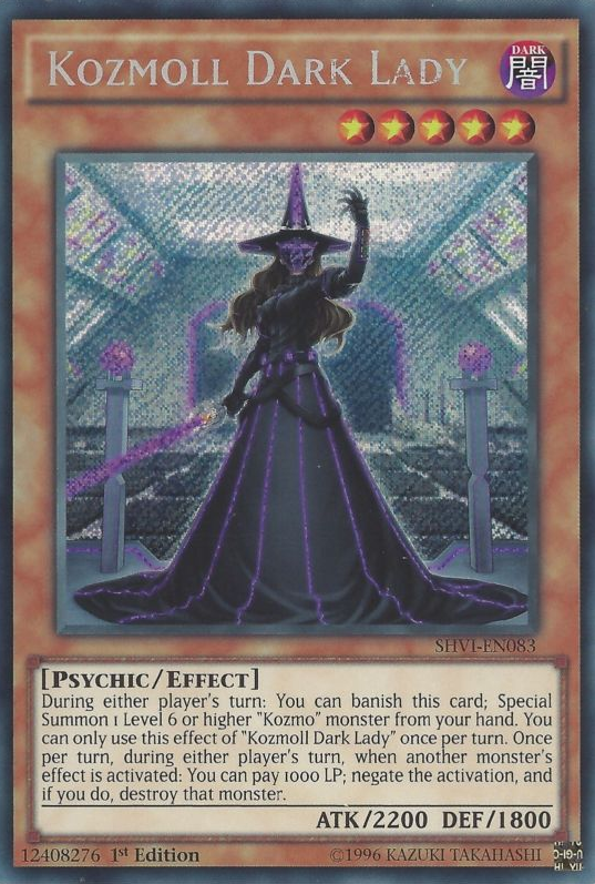 Kozmoll Dark Lady [SHVI-EN083] Secret Rare | Cracking-Singles