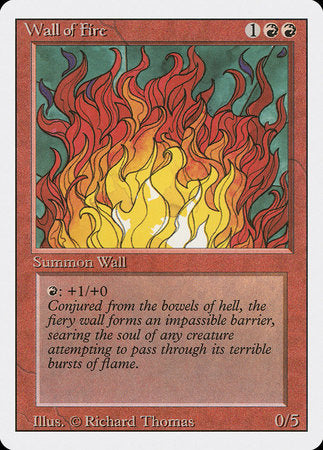 Wall of Fire [Revised Edition] | Cracking-Singles