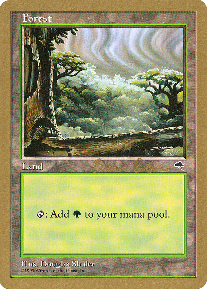 Forest (bs349) (Brian Selden) [World Championship Decks 1998] | Cracking-Singles