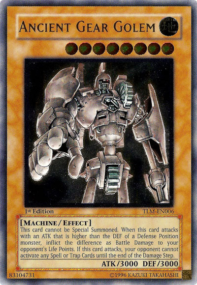 Ancient Gear Golem [TLM-EN006] Ultimate Rare | Cracking-Singles