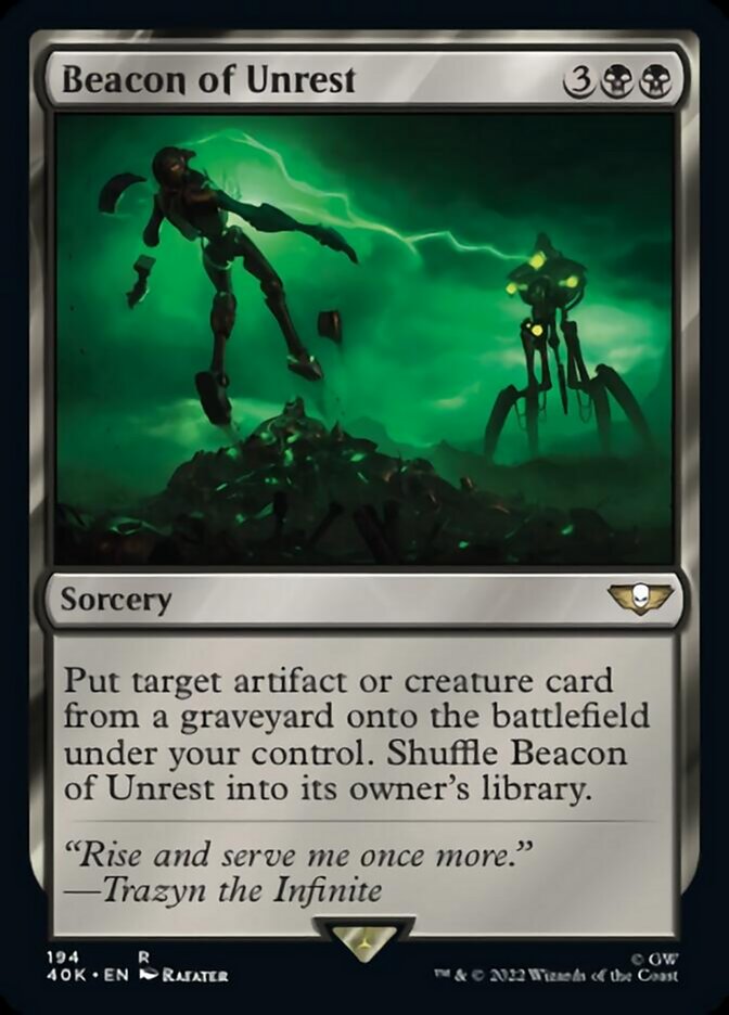 Beacon of Unrest (Surge Foil) [Universes Beyond: Warhammer 40,000] | Cracking-Singles