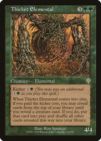 Thicket Elemental [Invasion] | Cracking-Singles