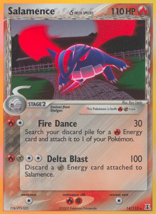 Salamence (14/113) (Delta Species) [EX: Delta Species] | Cracking-Singles