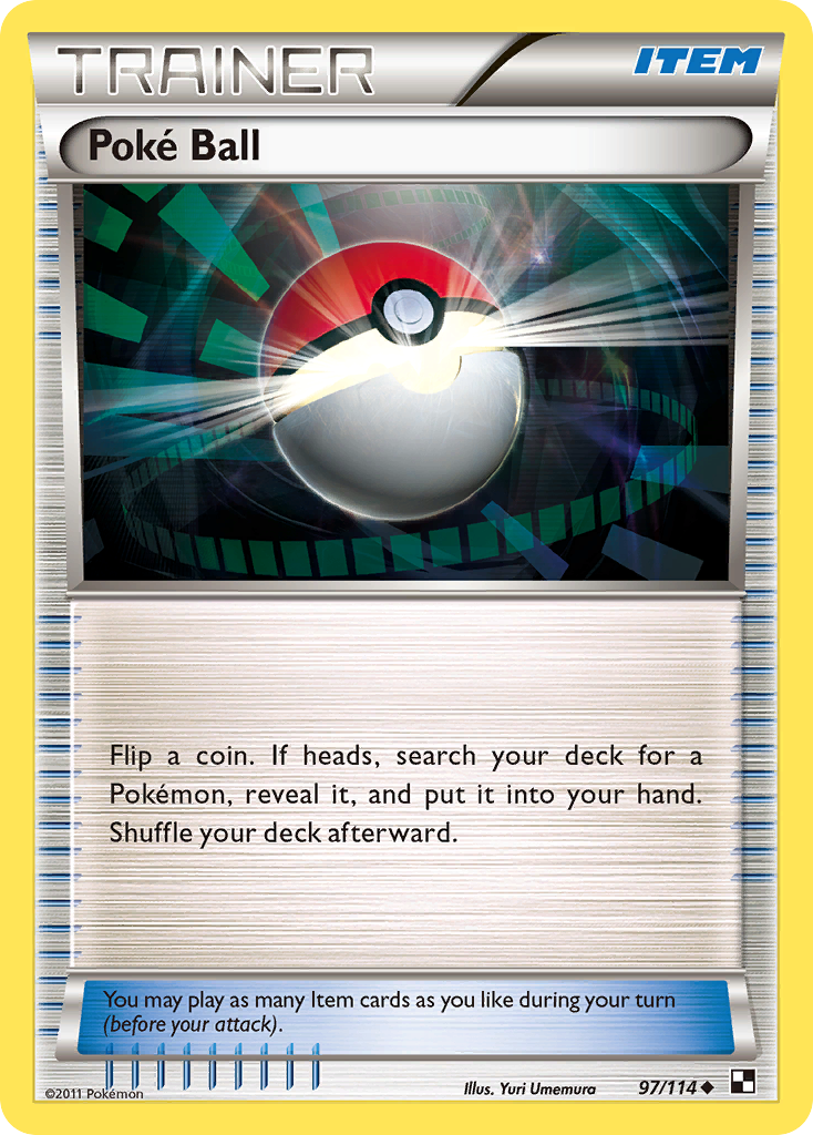 Poke Ball (97/114) [Black & White: Base Set] | Cracking-Singles