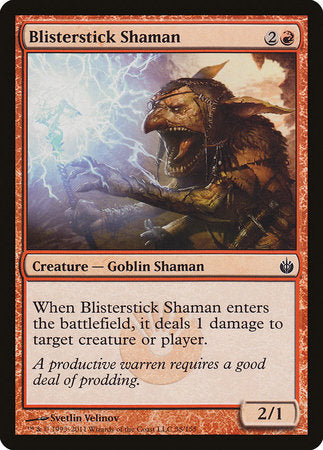 Blisterstick Shaman [Mirrodin Besieged] | Cracking-Singles