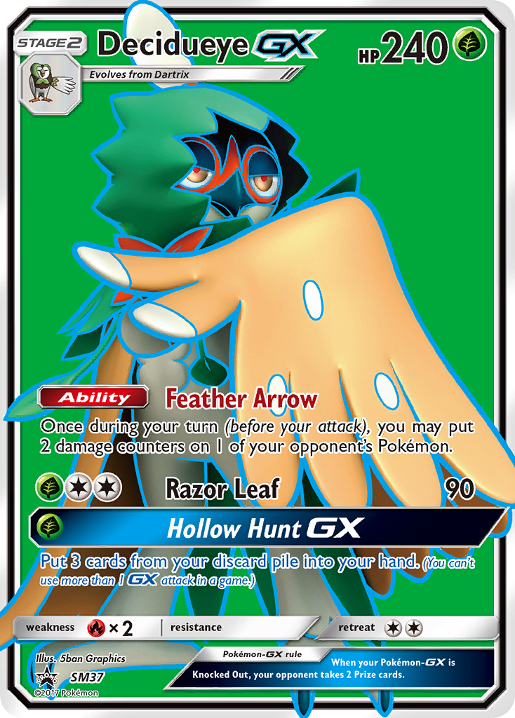 Decidueye GX (SM37) [Sun & Moon: Black Star Promos] | Cracking-Singles