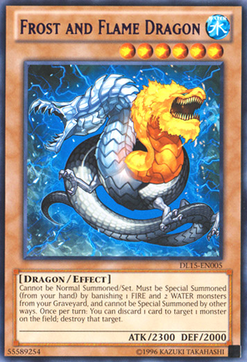 Frost and Flame Dragon (Purple) [DL15-EN005] Rare | Cracking-Singles