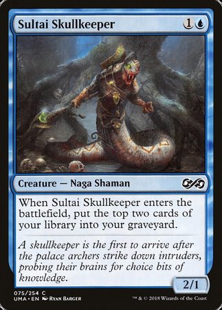 Sultai Skullkeeper [Ultimate Masters] | Cracking-Singles