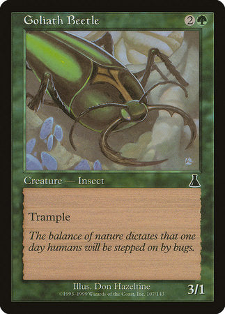 Goliath Beetle [Urza's Destiny] | Cracking-Singles