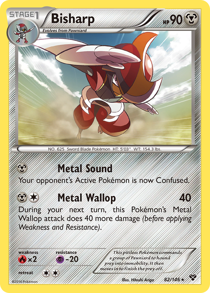 Bisharp (82/146) [XY: Base Set] | Cracking-Singles