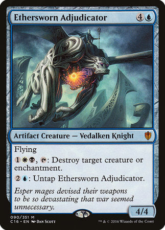 Ethersworn Adjudicator [Commander 2016] | Cracking-Singles