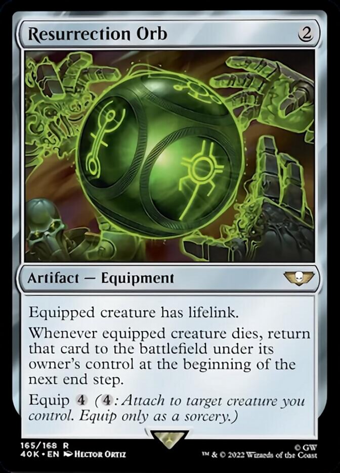 Resurrection Orb (Surge Foil) [Universes Beyond: Warhammer 40,000] | Cracking-Singles