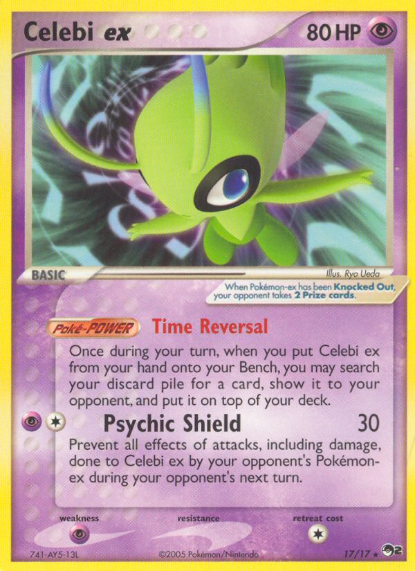 Celebi ex (17/17) [POP Series 2] | Cracking-Singles