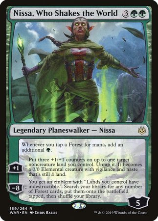 Nissa, Who Shakes the World [War of the Spark] | Cracking-Singles