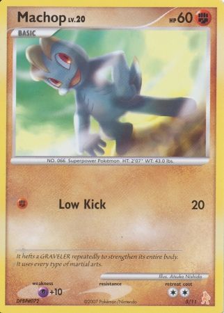 Machop (5/11) [Diamond & Pearl: Trainer Kit - Lucario] | Cracking-Singles