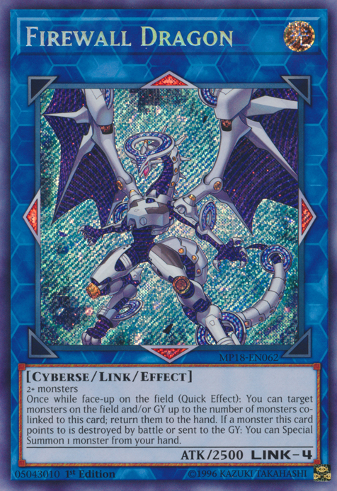 Firewall Dragon [MP18-EN062] Secret Rare | Cracking-Singles