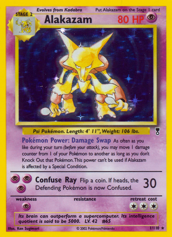 Alakazam (1/110) [Legendary Collection] | Cracking-Singles