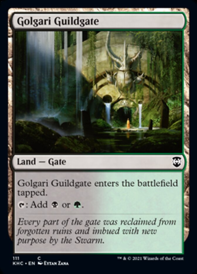 Golgari Guildgate [Kaldheim Commander] | Cracking-Singles