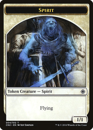 Spirit Token [Conspiracy: Take the Crown Tokens] | Cracking-Singles