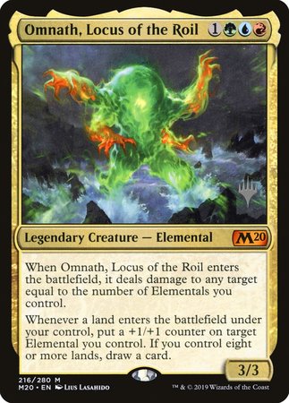 Omnath, Locus of the Roil [Core Set 2020 Promos] | Cracking-Singles