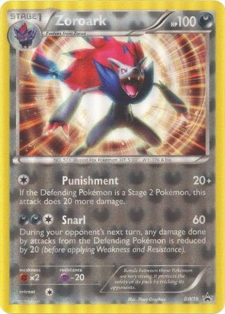 Zoroark (BW19) (Jumbo Card) [Black & White: Black Star Promos] | Cracking-Singles