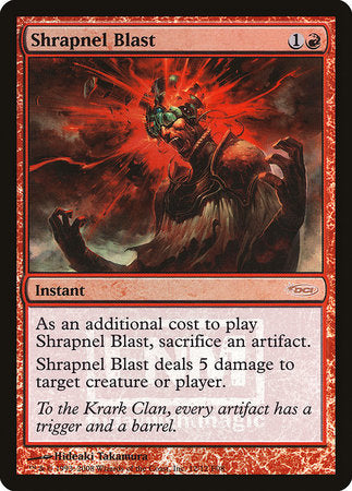 Shrapnel Blast [Friday Night Magic 2008] | Cracking-Singles