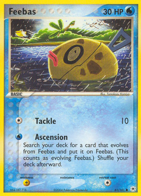 Feebas (61/101) [EX: Hidden Legends] | Cracking-Singles