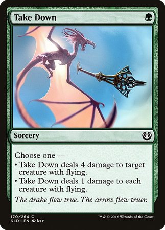 Take Down [Kaladesh] | Cracking-Singles