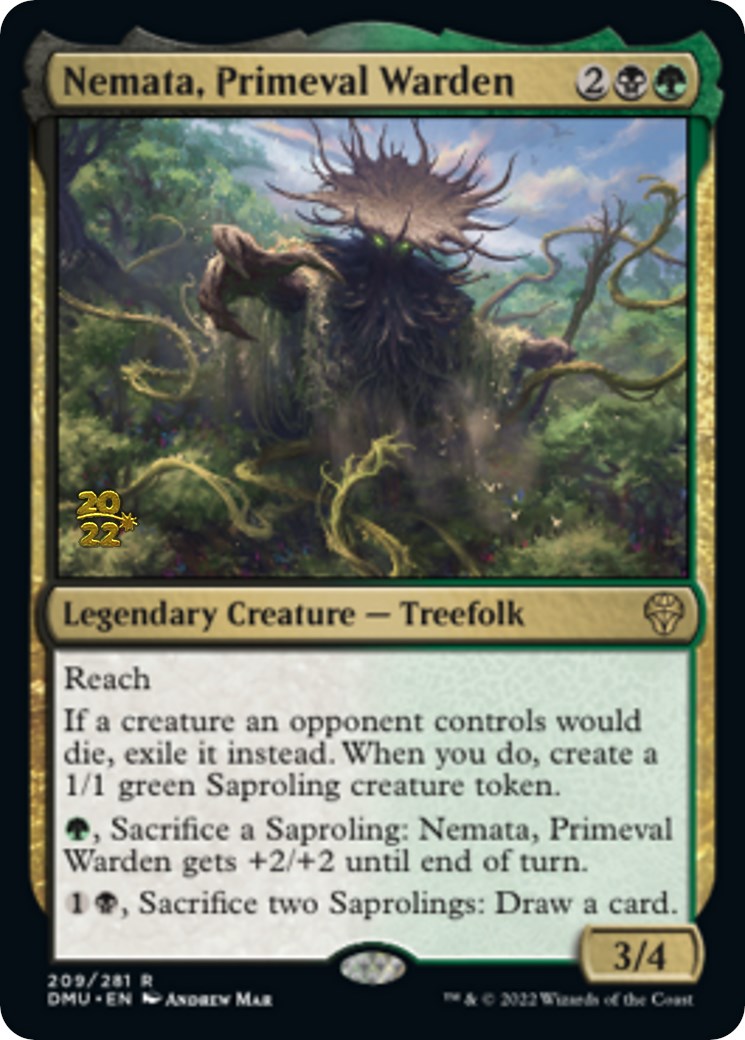 Nemata, Primeval Warden [Dominaria United Prerelease Promos] | Cracking-Singles