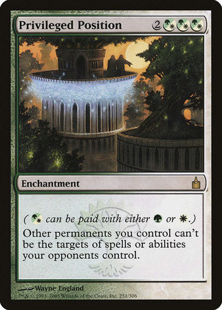 Privileged Position [Ravnica: City of Guilds] | Cracking-Singles