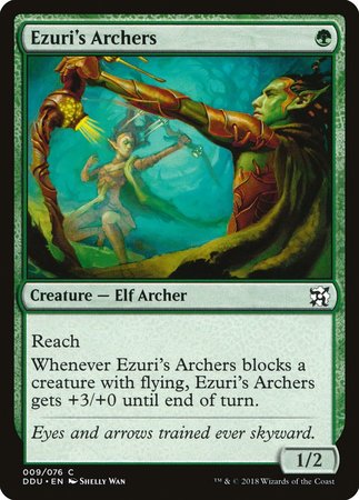 Ezuri's Archers [Duel Decks: Elves vs. Inventors] | Cracking-Singles