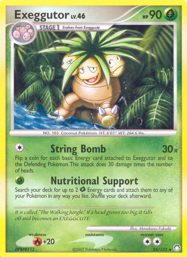 Exeggutor (24/123) [Diamond & Pearl: Mysterious Treasures] | Cracking-Singles