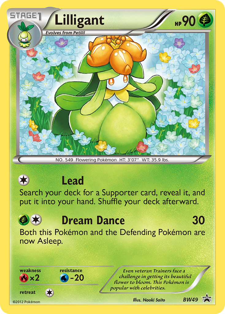 Lilligant (BW49) [Black & White: Black Star Promos] | Cracking-Singles