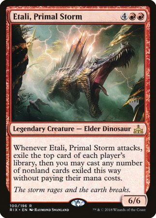 Etali, Primal Storm [Rivals of Ixalan Promos] | Cracking-Singles