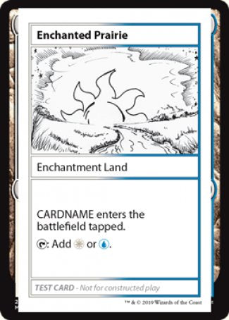 Enchanted Prairie (2021 Edition) [Mystery Booster Playtest Cards] | Cracking-Singles