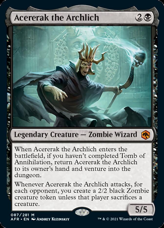 Acererak the Archlich [Dungeons & Dragons: Adventures in the Forgotten Realms] | Cracking-Singles