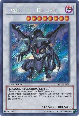 Dark End Dragon [LCGX-EN188] Secret Rare | Cracking-Singles